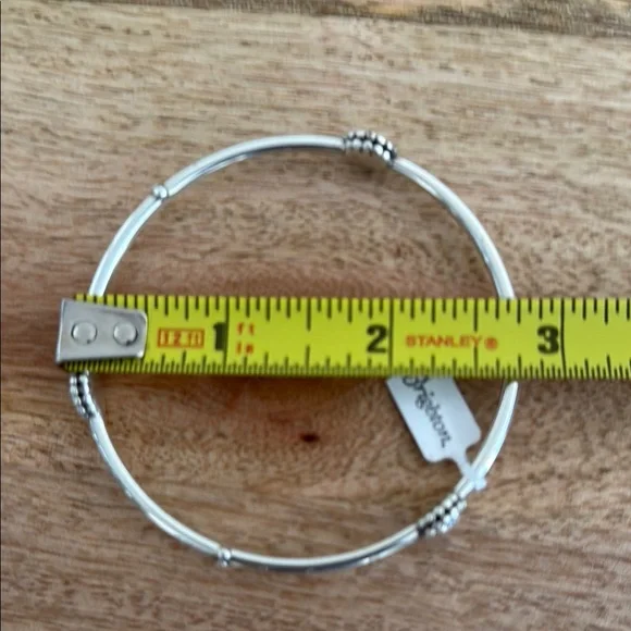 NWT Brighton Silver Bracelet with Crystal Accent - Picture 4 of 5